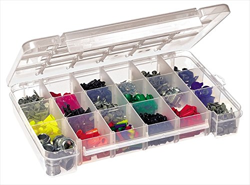6-Pack Durable Storage Cases with Secure Latch - Perfect for Organizing Small Items, Jewelry, Crafts & Travel Accessories