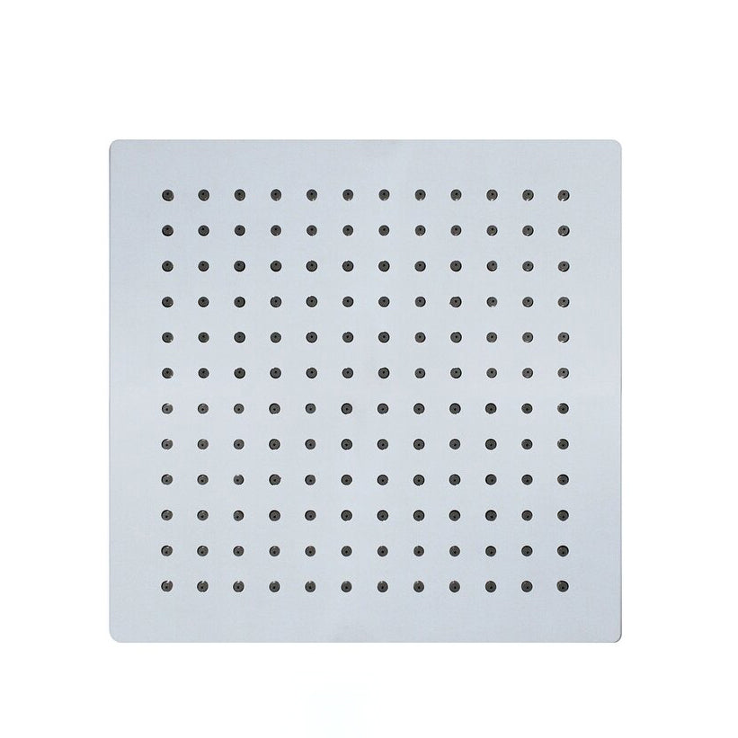 Square Rain Shower Head - High Pressure Luxury Bathroom Fixture for Spa-Like Experience, Perfect for Modern Home & Relaxation