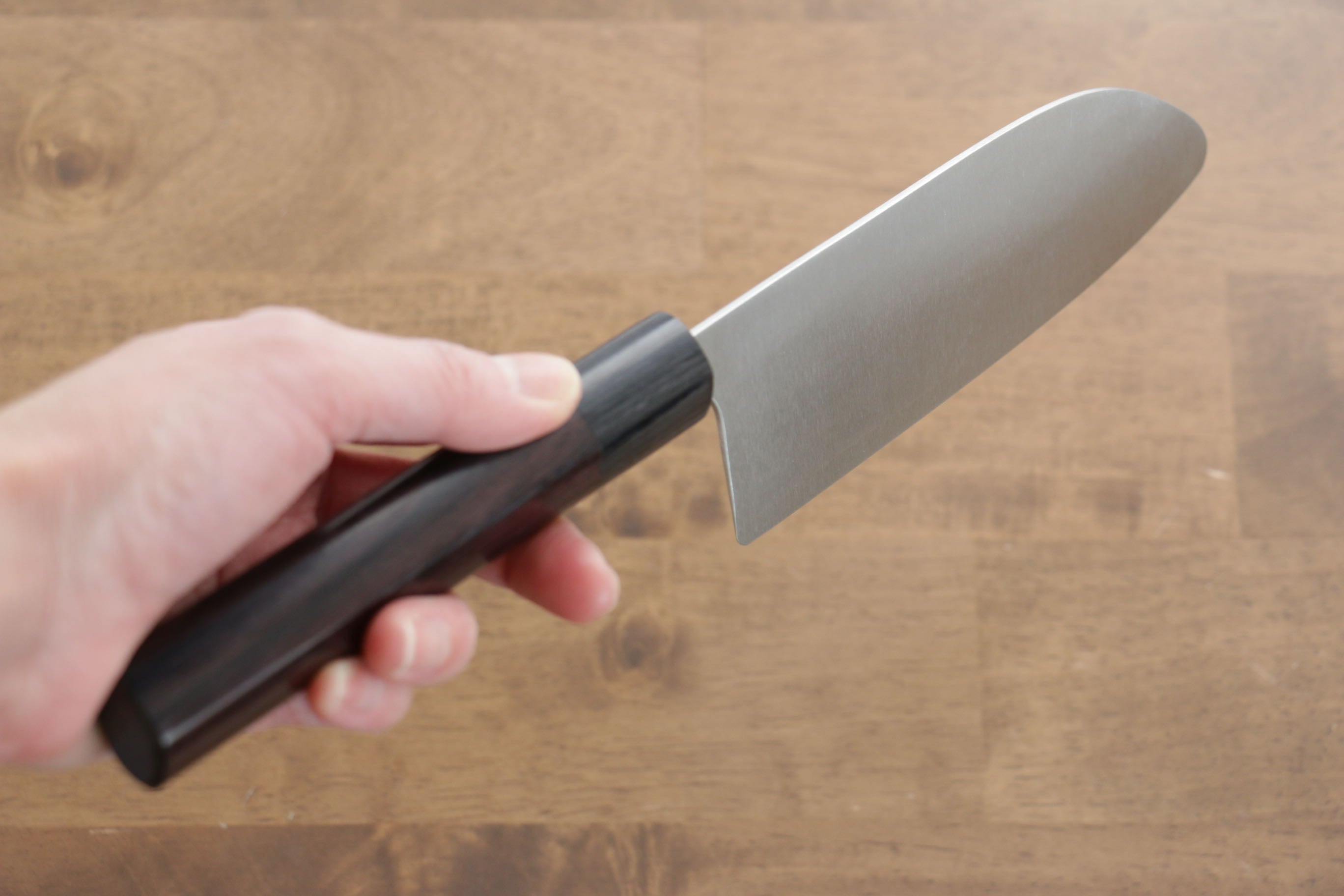 Premium SG2 Santoku Knife 150mm - Japanese High-Carbon Stainless Steel Blade with Exquisite Rosewood Handle - Perfect for Slicing, Dicing & Mincing in Professional Kitchens & Home Cooking