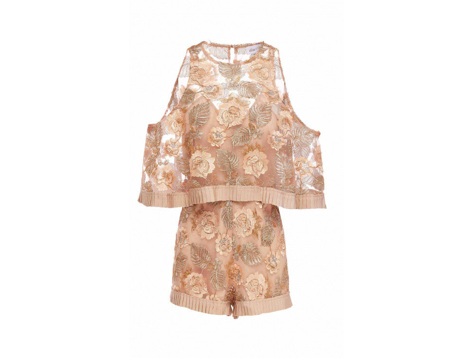 Diggin' On You Playsuit Ballet - Women's Floral Romper Jumpsuit for Dance & Performance | Perfect for Ballet, Theater, and Summer Outfits