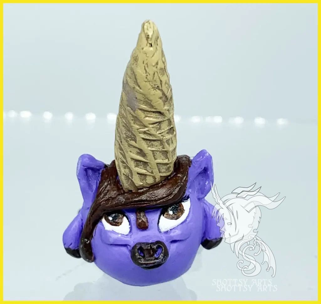 Mythical Munchies Unicorn Cone Ring Holder - Cute Desk Organizer for Jewelry, Keys & Small Items - Perfect for Bedroom, Bathroom & Office Decor