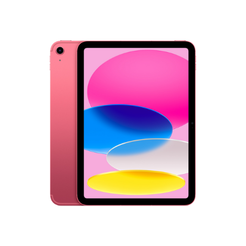Apple iPad 10th Generation (2022) 10.9-inch 256GB Wi-Fi + Cellular - Pink | Perfect for Work, Study, Streaming & Creative Projects