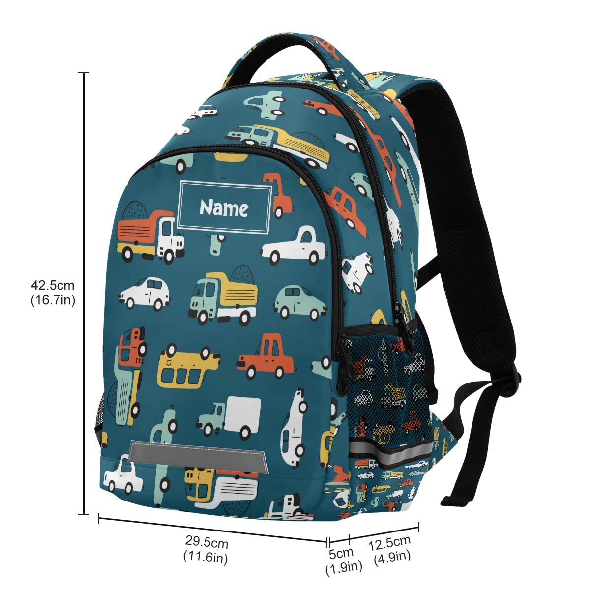 Personalized Kids Backpack with Name - Durable School Bookbag for Boys & Girls, Lightweight Travel Backpack for Teens - Perfect for School, Day Trips & Outdoor Adventures