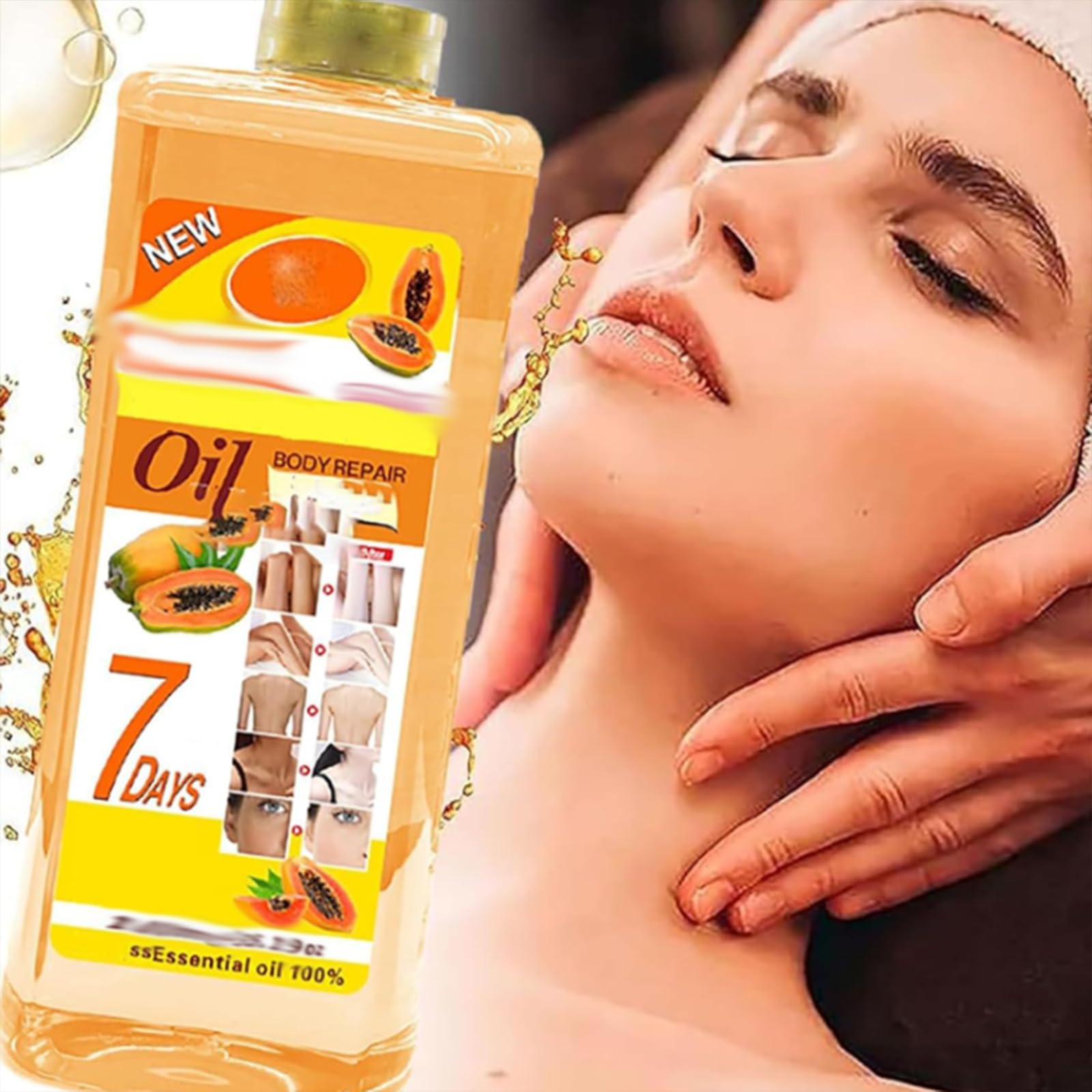 Veetgold Turmeric Body Oil - Natural Skin Brightening & Moisturizing Treatment for Face & Body | Reduces Uneven Skin Tone | Perfect for Daily Hydration & Glowing Skin Care Routine
