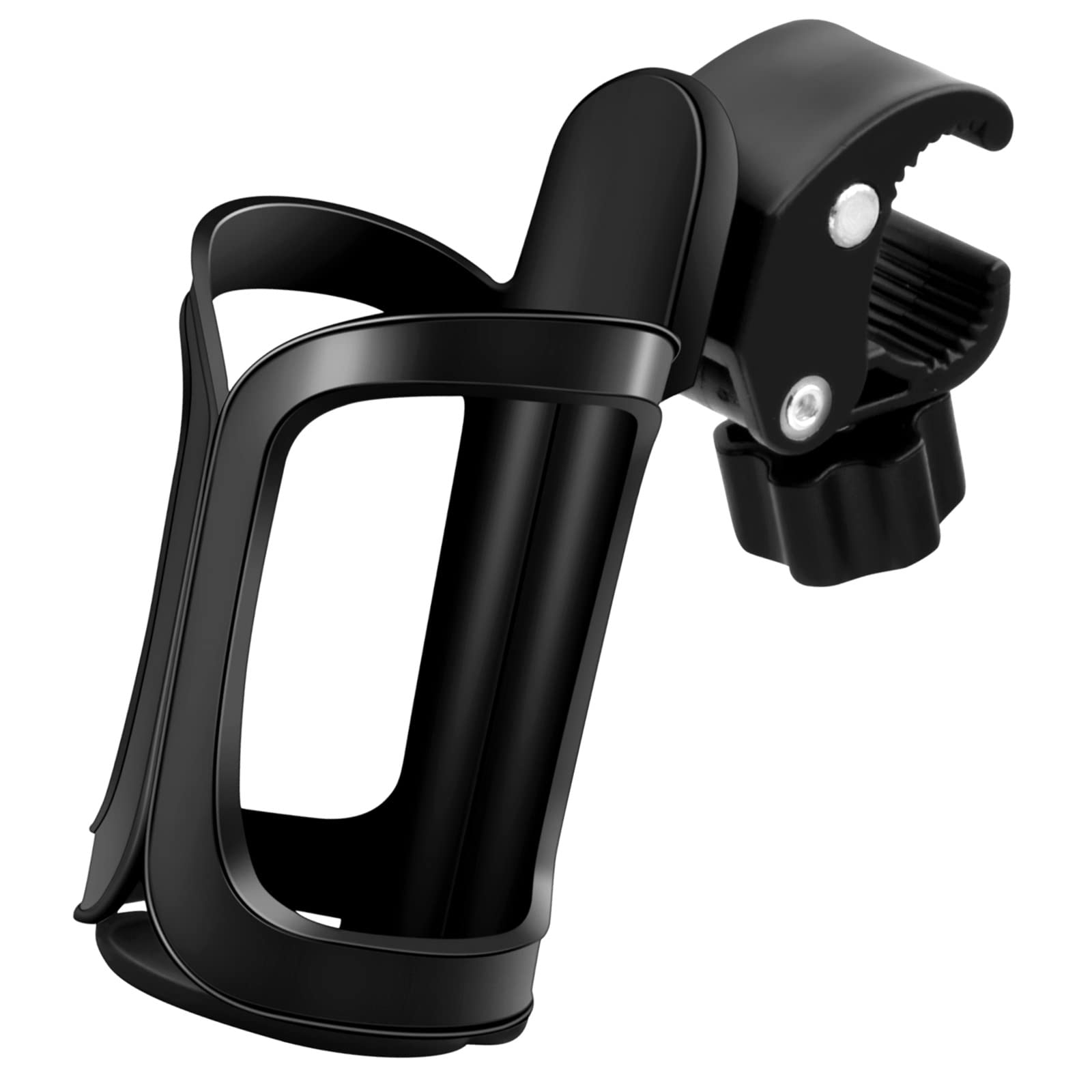 Universal Bike Bottle Holder - 360° Rotating Water Cup Cage for Bicycle, Wheelchair & Stroller | Durable Drink Clip for Coffee, Sports & Travel Bottles | Perfect for Cycling, Hiking & Outdoor Activities