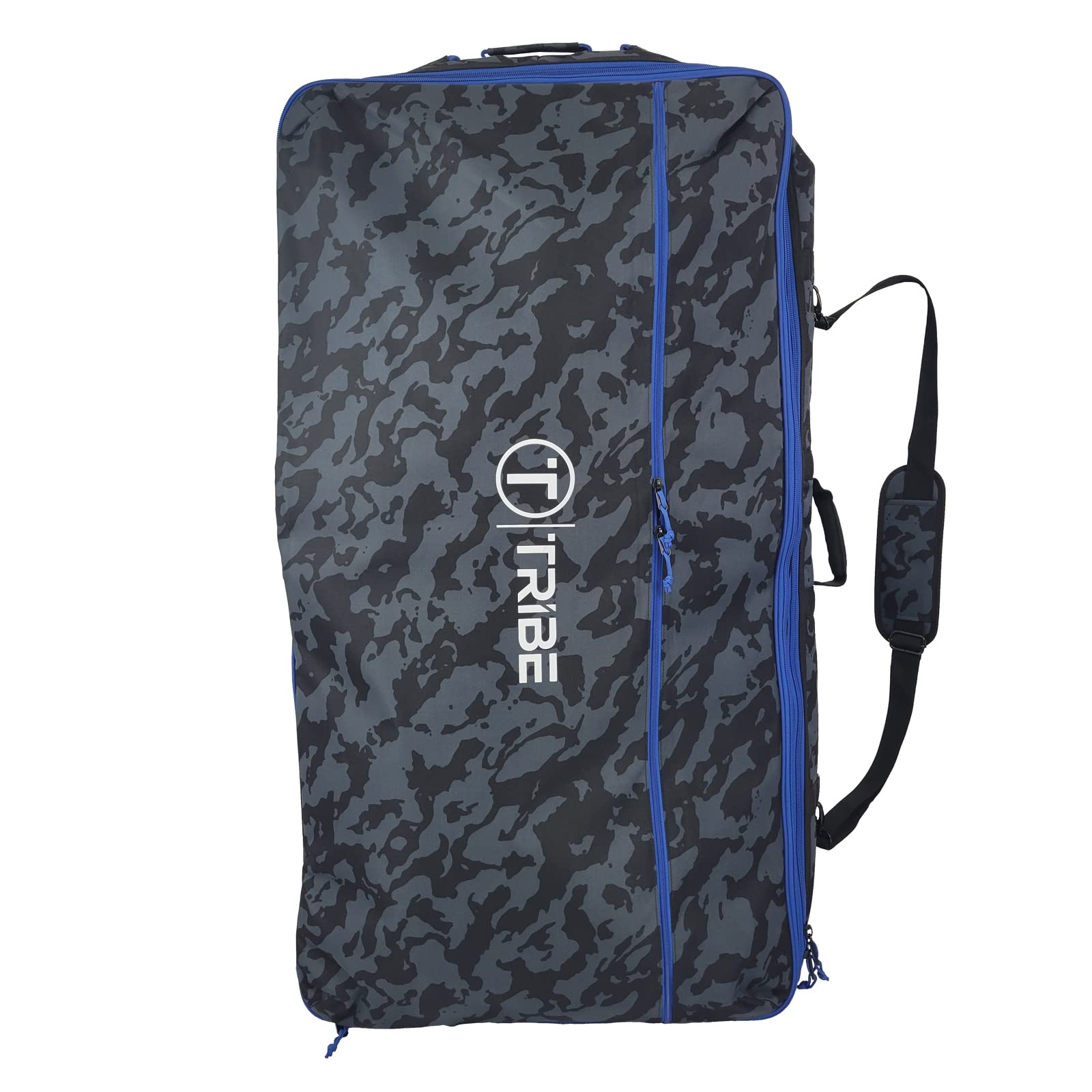 **Tribe Boards Dually Rolling Bodyboard Travel Bag - Waterproof & Durable Surfboard Carrier for Easy Travel & Beach Trips**    **使用场景:** Perfect for surfers, bodyboarders, and beach lovers – ideal for air travel, road trips, and storing your gear safely.
