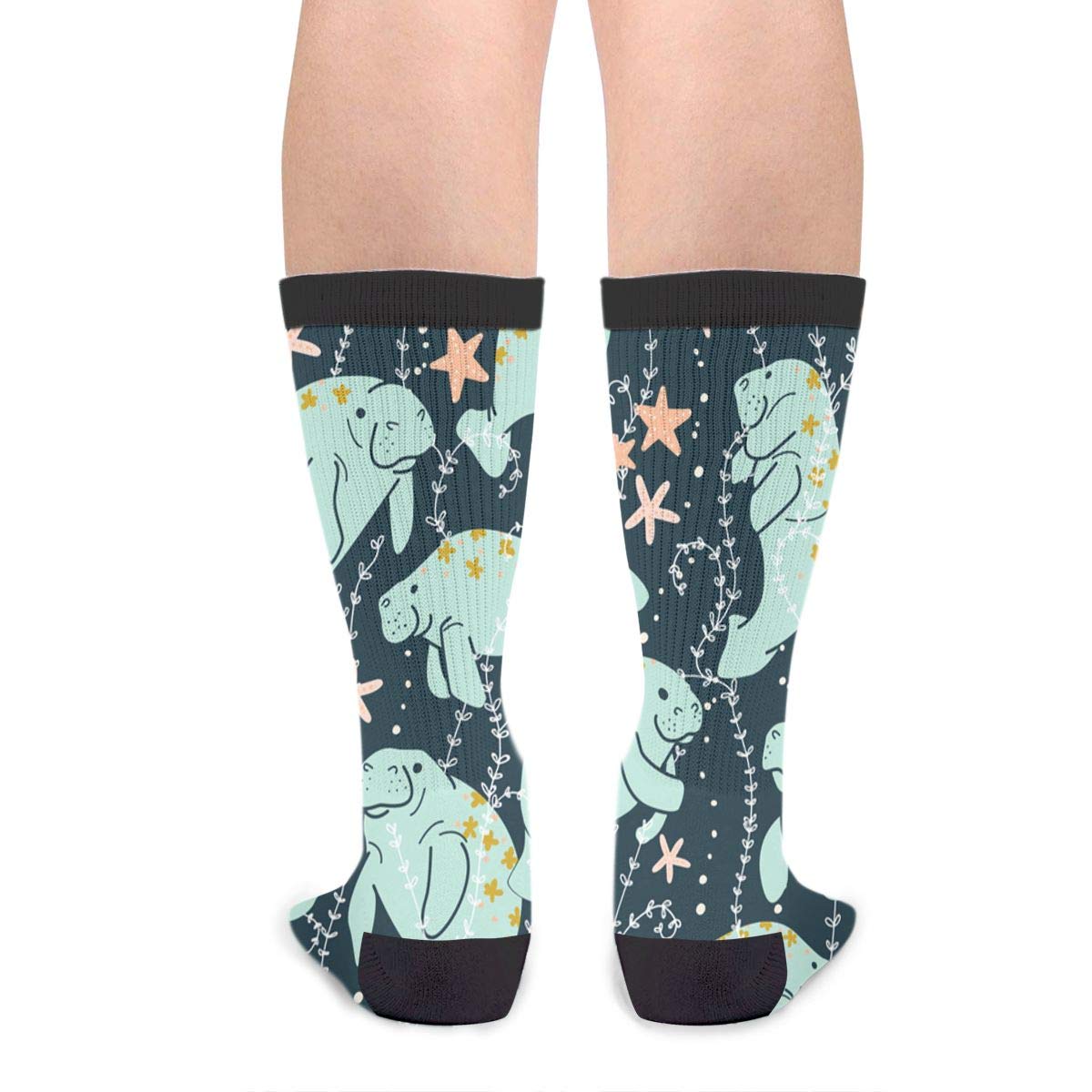 YISHOW Funny Crazy Novelty Crew Socks for Men & Women - Cool Comfortable Cotton Socks for Daily Wear, Gifts, and Costume Parties