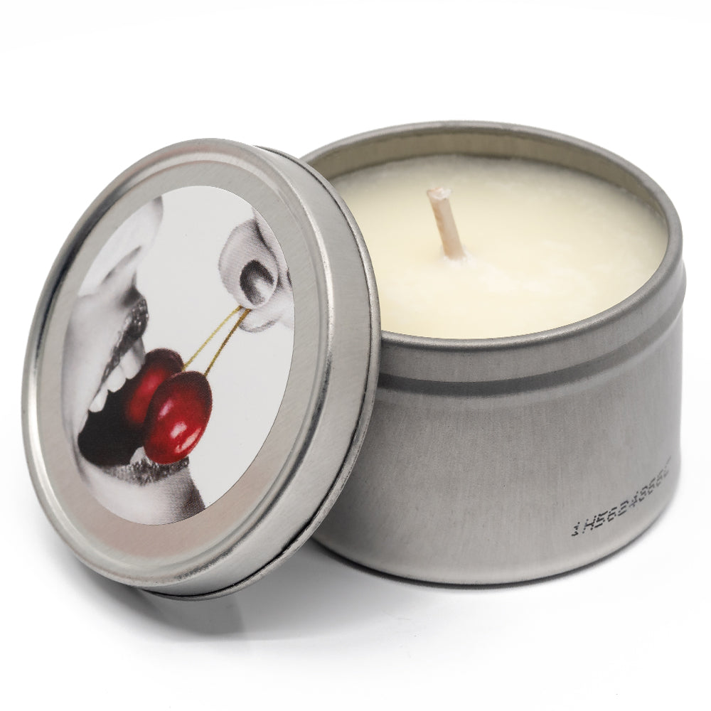 Earthly Body Edible Massage Candle - Romantic Couples Gift Set for Sensual Massage & Intimate Moments - Perfect for Valentine's Day, Anniversary & Spice Up Your Relationship