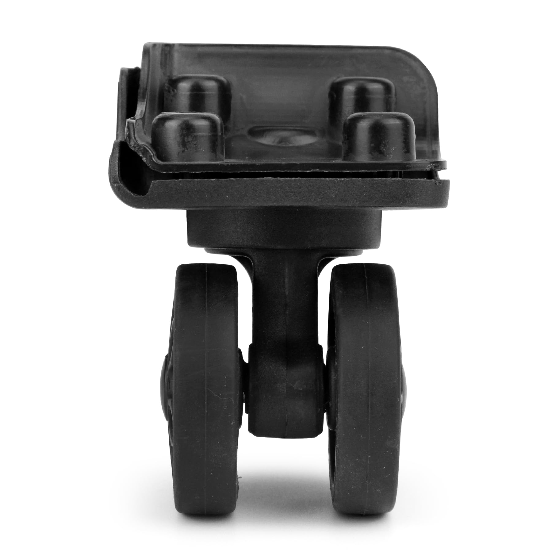 Zoofen W149-2 Replacement Luggage Wheels - Dual Spinner Wheels for Suitcase Repair (2-Pack) - Perfect for Travel Luggage, Rolling Bags & Carry-On Cases