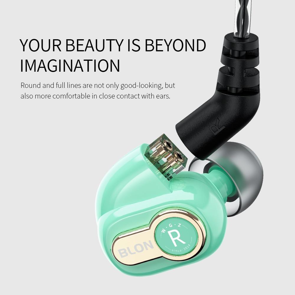 BLON BL05s 3rd Gen 10mm Carbon Diaphragm In-Ear Headphones - HiFi Sound for Music Lovers, Audiophiles & Gamers - Perfect for Commuting, Workouts & Gaming Sessions