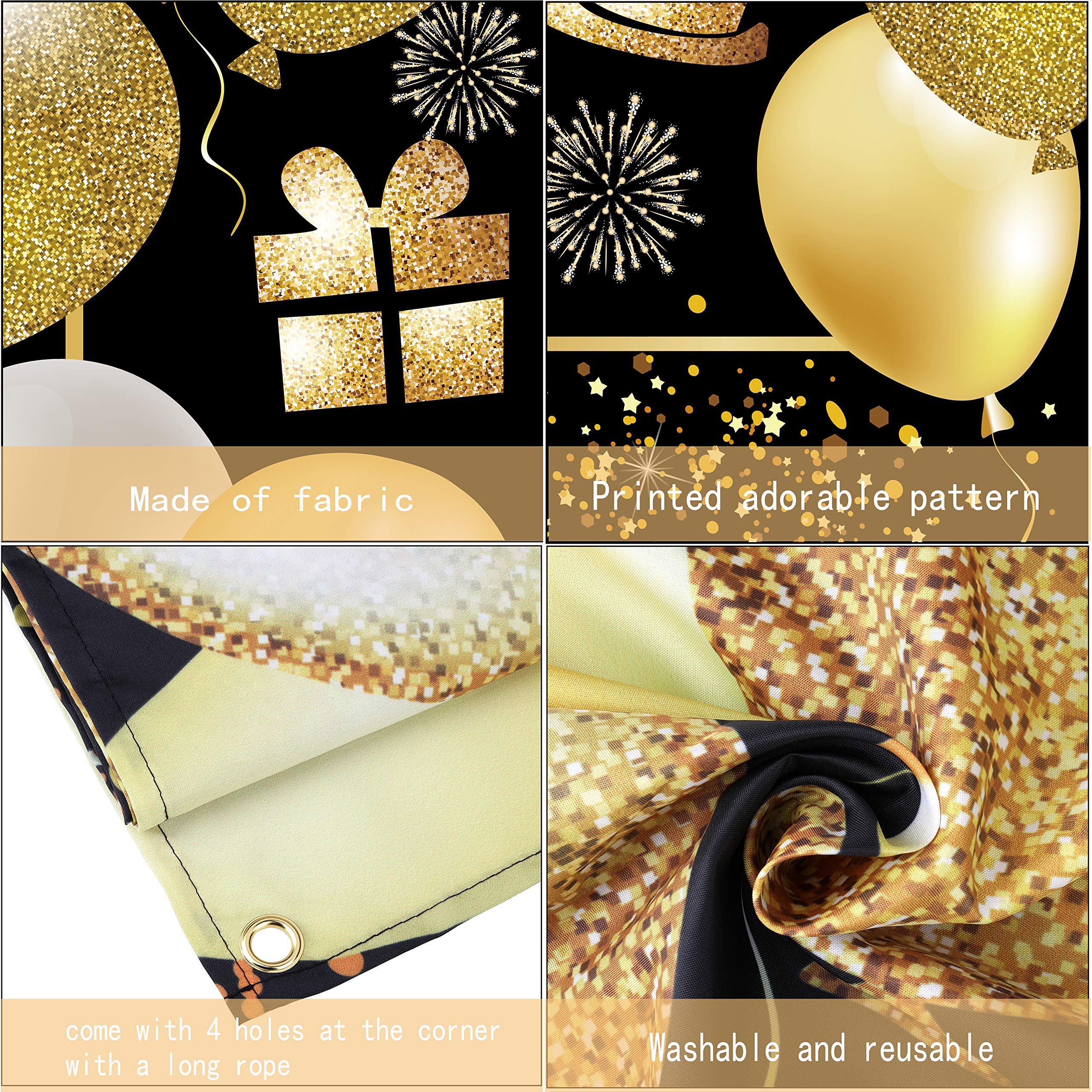 27th Happy Birthday Banner - Premium Birthday Decorations for Men, Party Supplies & Backdrop - Perfect for Indoor & Outdoor Celebrations, Photo Booths & Themed Parties