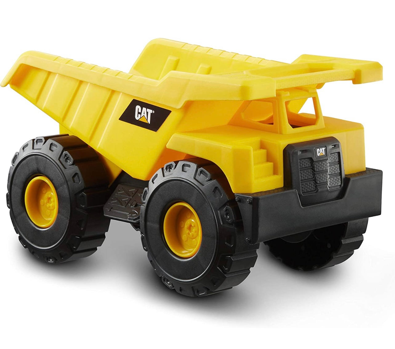 CAT Tough Rigs Dump Truck - Heavy Duty Construction Toy for Kids | Realistic Design with Movable Parts | Perfect for Sandbox Play, Construction Pretend Play & Collectors