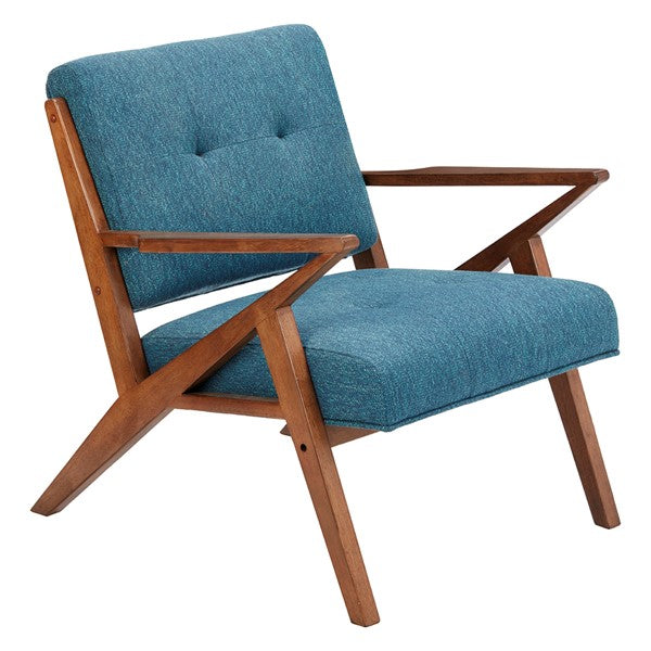 Blue Sprocket Chair - Modern Accent Chair for Living Room, Bedroom & Office - Comfortable & Stylish Home Decor