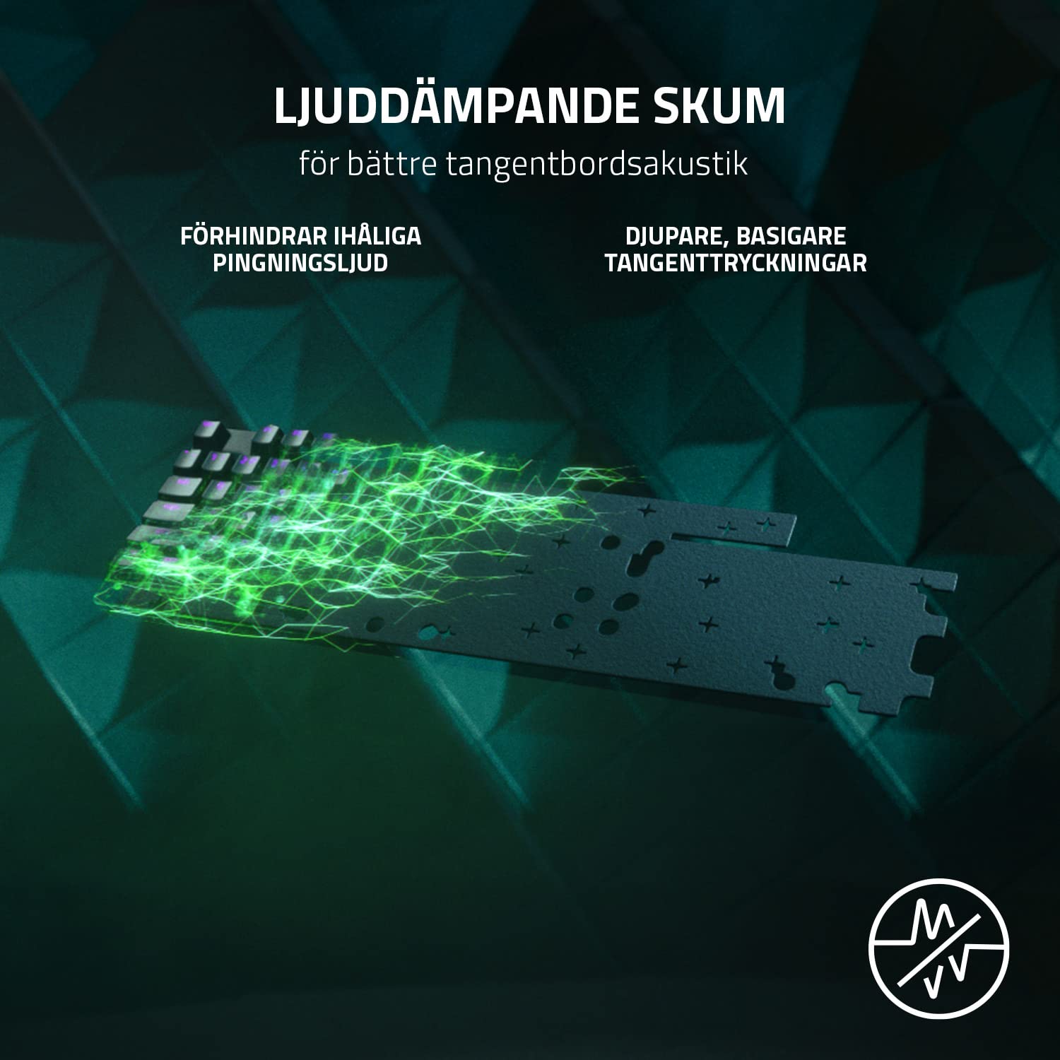 Huntsman V2 Tenkeyless Mechanical Gaming Keyboard with Red Switches - Nordic Layout for PC, Mac & PS5 | Perfect for Esports, Typing & Office Work