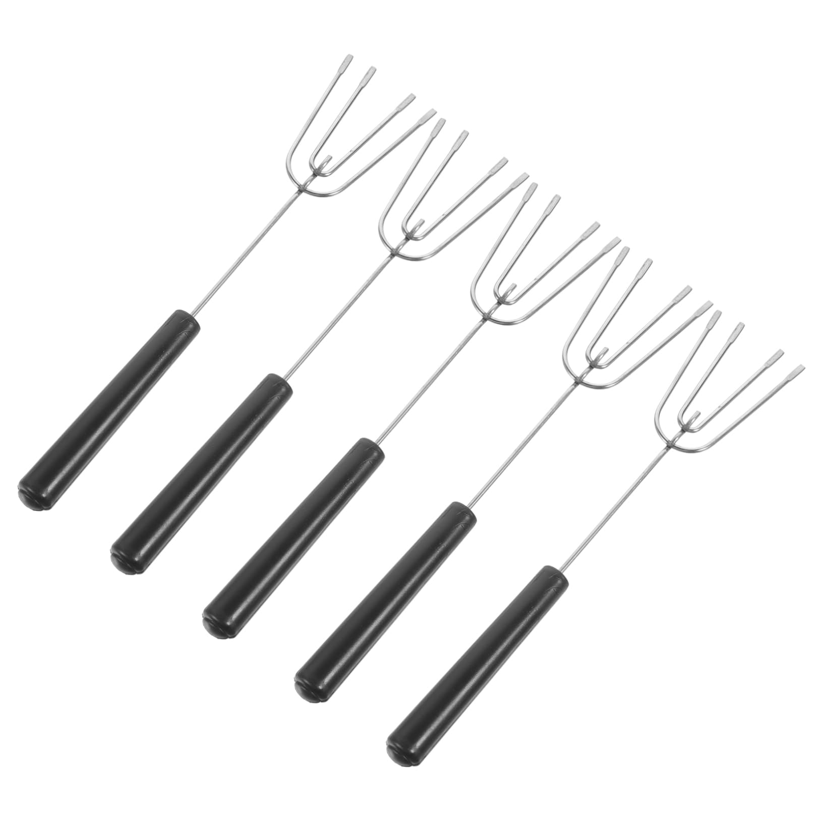 IMIKEYA 5-Piece Stainless Steel Chocolate Dipping Forks Set - Professional Fondue Tools for Melting Chocolate, Cheese & Candy - Perfect for Chocolate Fountain, Fruit Dipping & Dessert Parties