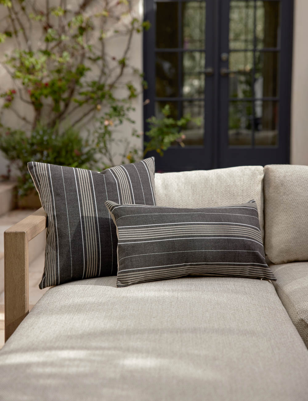 Byron Indoor Outdoor Pillow - Waterproof & UV Resistant Decorative Throw Pillow for Patio, Garden, Sofa & Bed - Perfect for Home, Outdoor & Camping Use