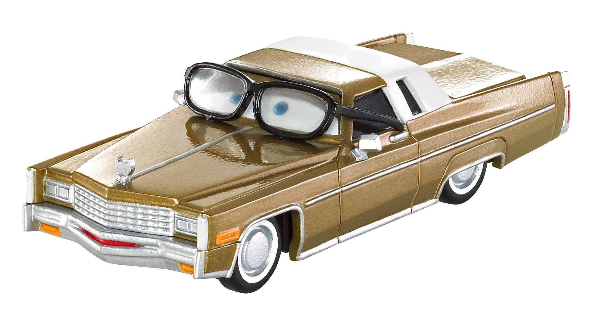 Disney Pixar Cars Diecast Toy Vehicle - Lightning McQueen Mel Dorado - Collectible Model Car for Kids & Fans - Perfect for Playtime, Gifts & Display