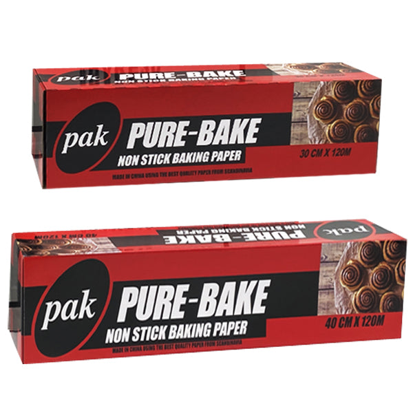 Pak Pure Bake Non-Stick Parchment Paper for Baking, Cooking & Roasting - Perfect for Cookies, Cakes, Bread & Sheet Pan Meals