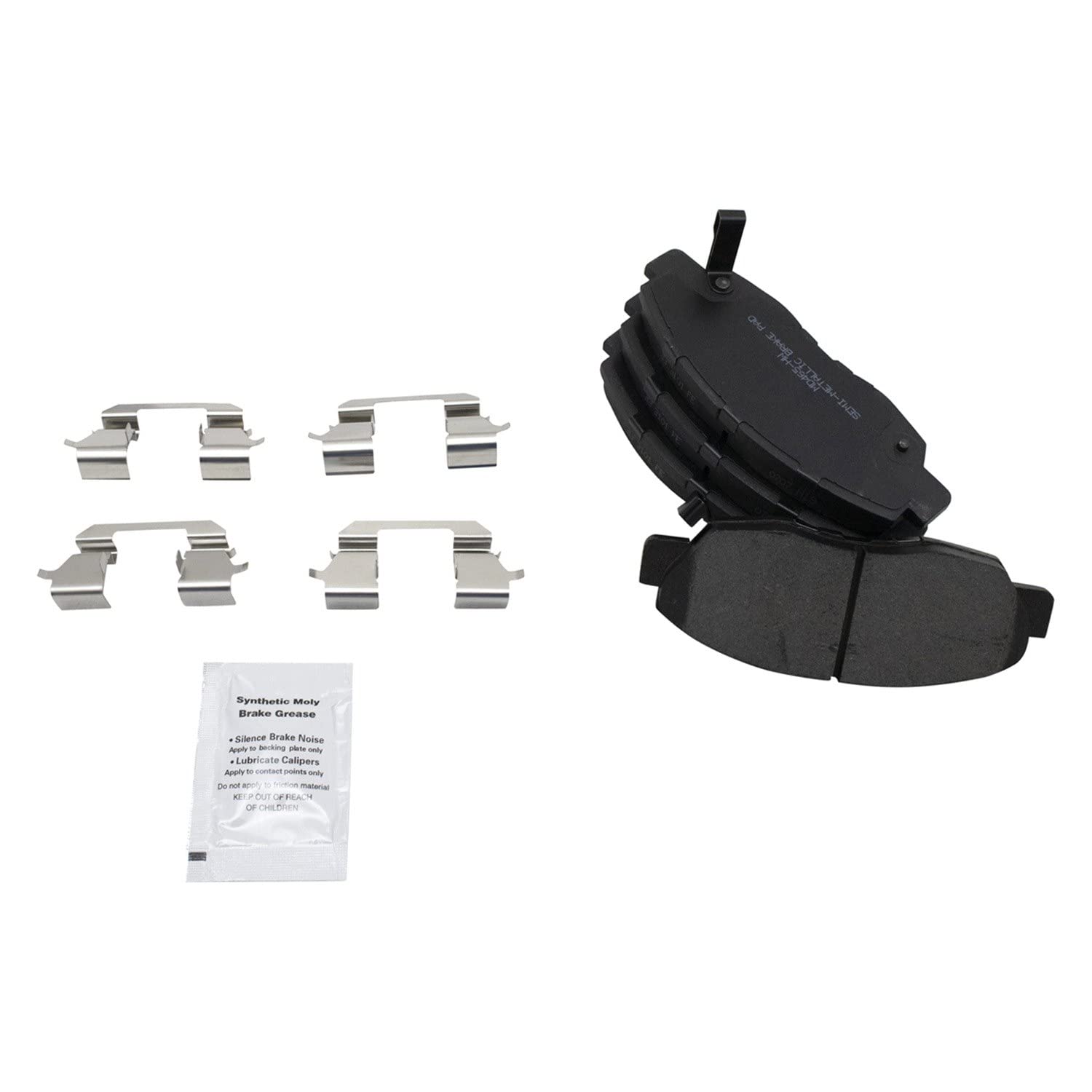 TRQ Front Metallic Disc Brake Pads & Rotors Kit Compatible with Honda Accord Acura CL - High Performance Braking System for Smooth Stops - Perfect for City Driving & Highway Commuting