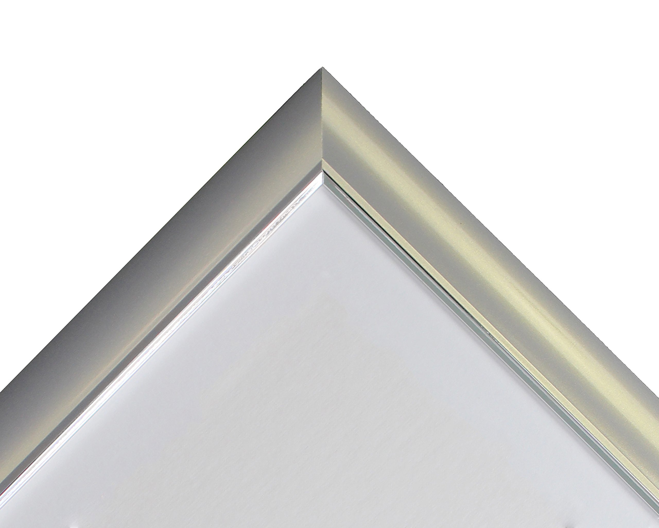 Silver Soda Picture Photo Frame 19.7 x 9 Inches (50 x 23 cm) - Perfect for Wall Decor, Living Room, Bedroom & Office Display