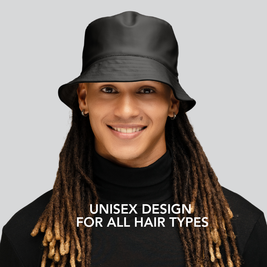 Waterproof Bucket Hat with Satin Lining - Matte Finish for Sun Protection & Outdoor Activities | Perfect for Beach, Hiking, and Travel