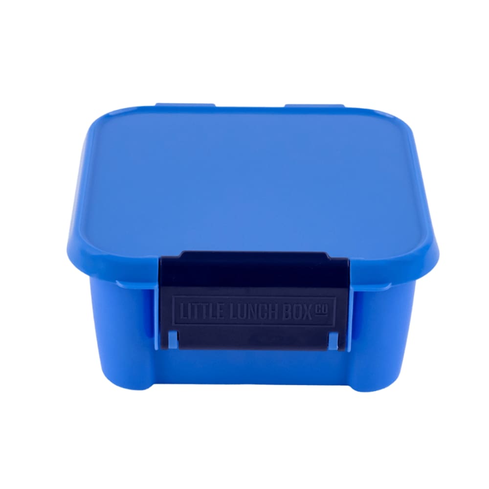 Blueberry Leakproof Bento Style Kids Snack Box - 2 Compartment Reusable Food Container for School Lunch, Picnics & Travel - BPA Free & Dishwasher Safe