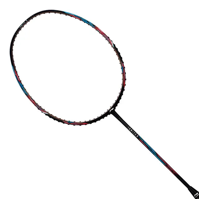 Li Ning IGNITE 8 Badminton Racket - Prestrung Professional Racquet with Black Maple Red RealTeal Design | Perfect for Competitive Play & Training | Made in China