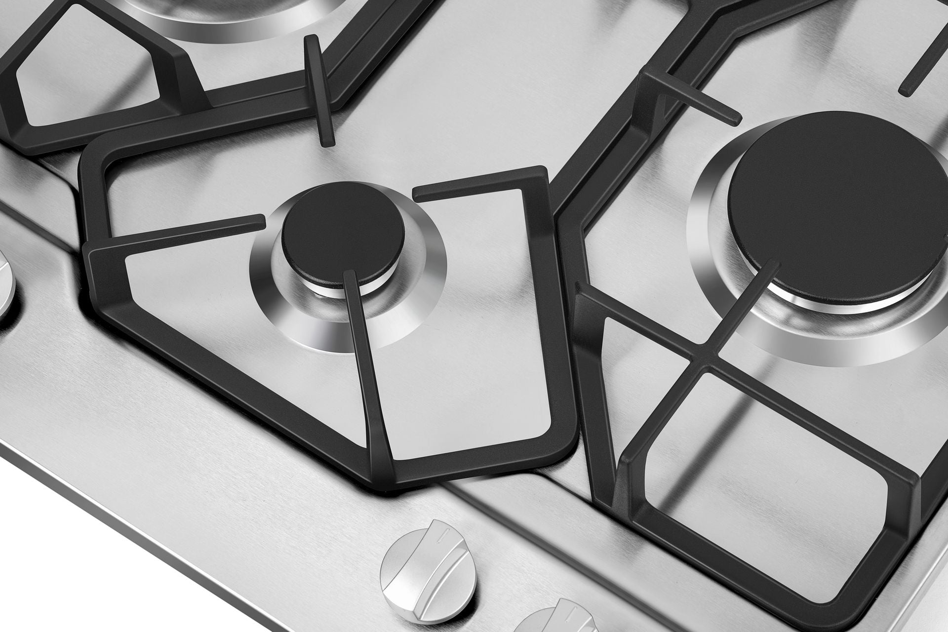 Empava 24-Inch 4-Burner Built-In Gas Cooktop - Stainless Steel (24GC4B67A) for Modern Kitchen Cooking & Professional Chefs