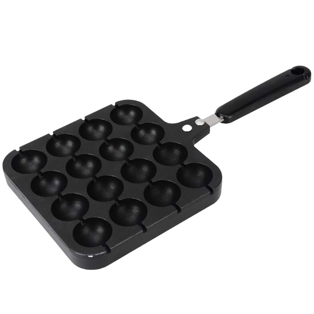 Premium Stainless Steel Meatball Maker Mold & Octopus Ball Grill Pan - Non-Stick Egg Tray, Fish Ball Machine for BBQ, Home Cooking & Party Food Prep