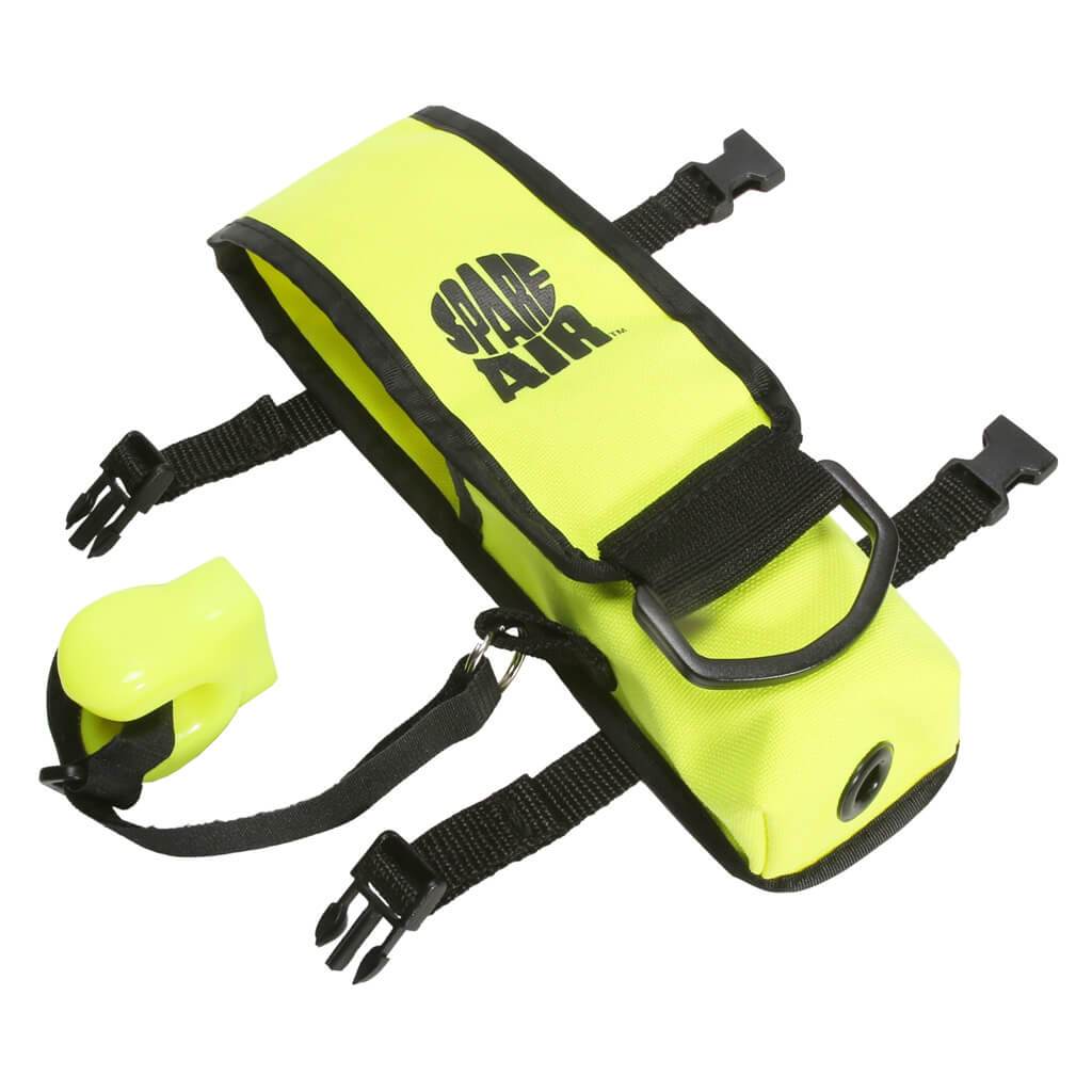 Spare Air Holster - Durable & Adjustable Scuba Diving Accessory for Emergency Air Supply - Perfect for Scuba Divers, Snorkelers & Underwater Explorers