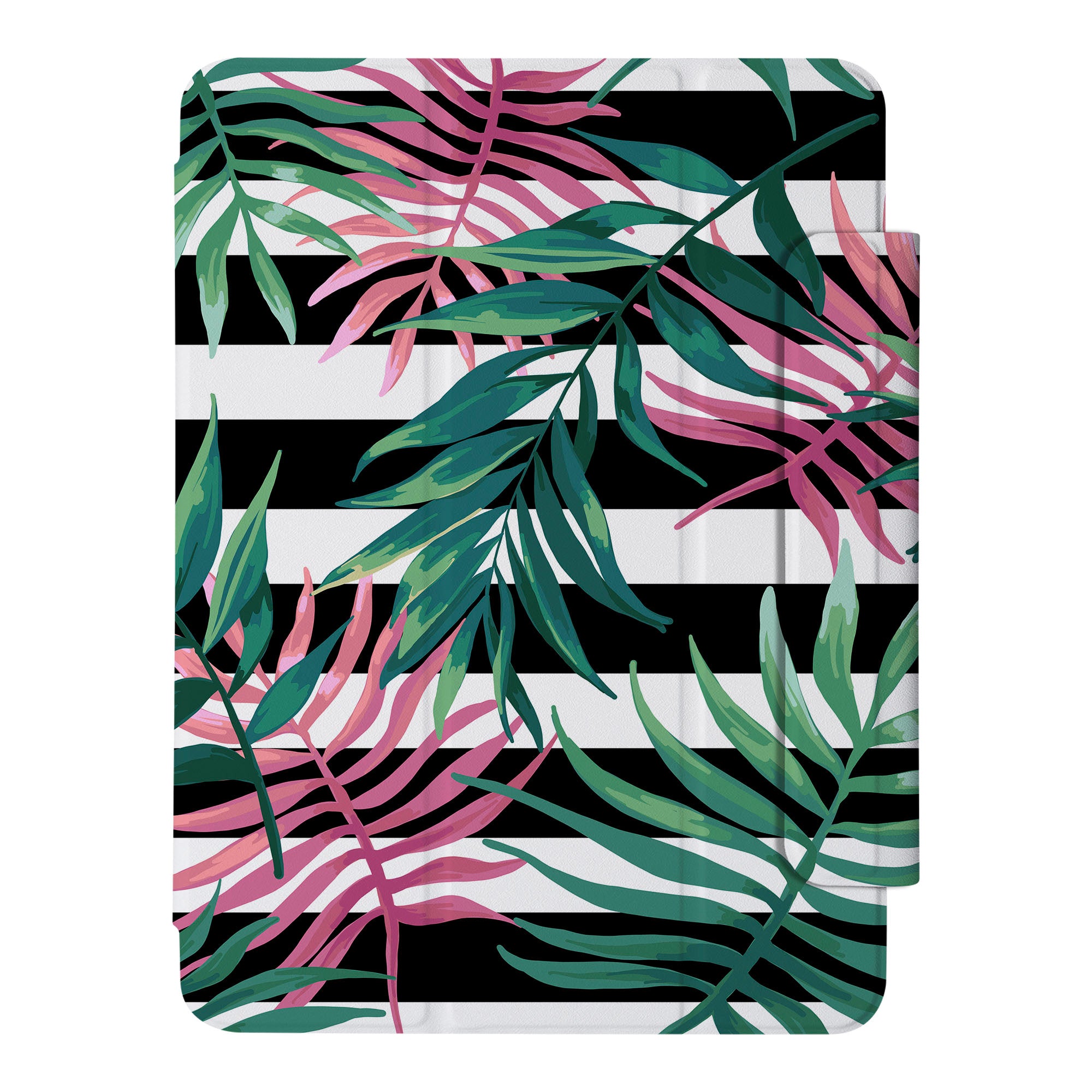 SlimFit iPad Case with Tropical Leaves Design - Lightweight Protective Cover for iPad Air/Pro - Perfect for Work, Travel & Everyday Use