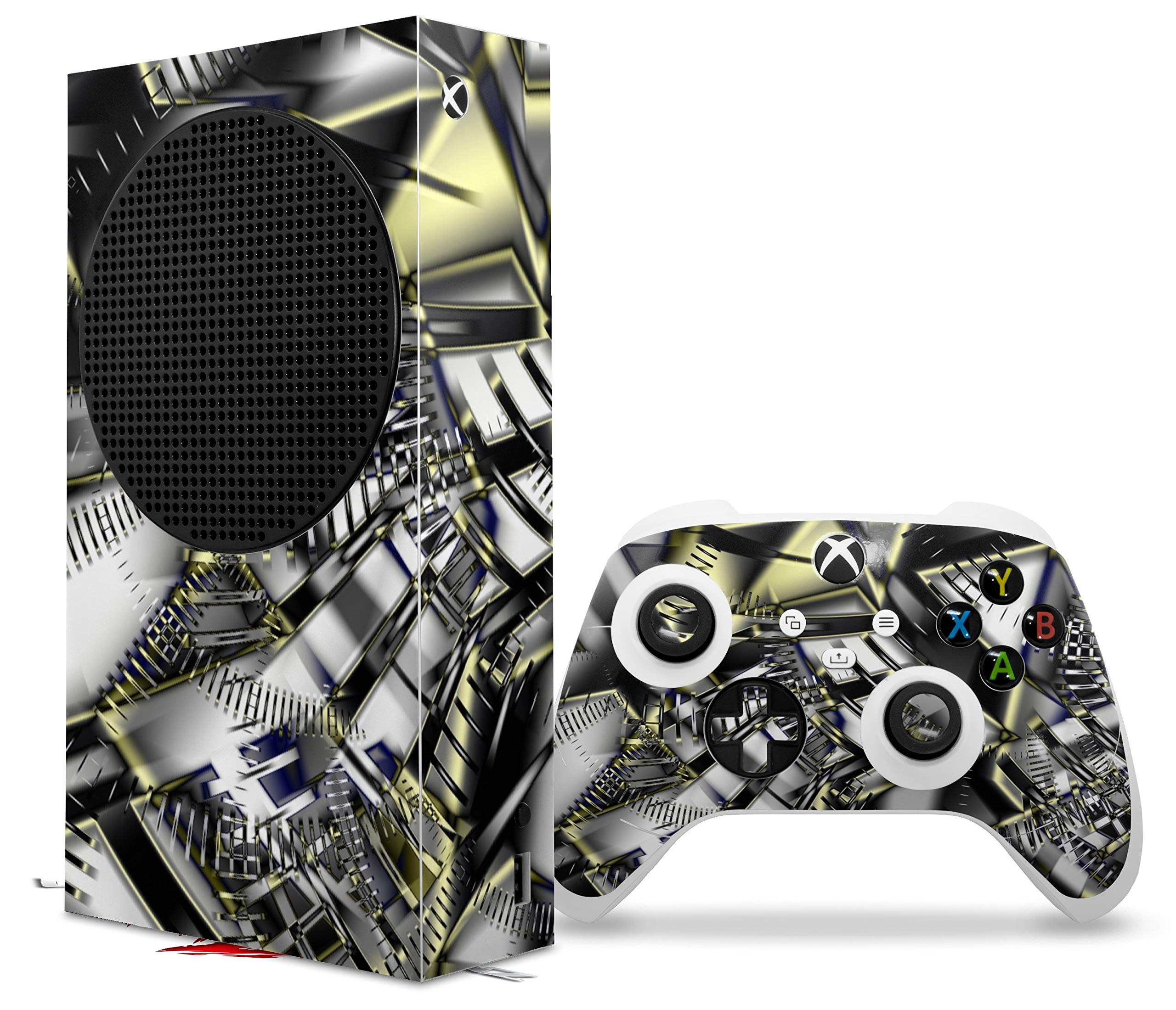 WraptorSkinz Custom Skin Wrap for Xbox Series S Console & Controller (2020 Model) - Protective Vinyl Decal for Gaming Setup, Personalization & Scratch Protection (Xbox Not Included)