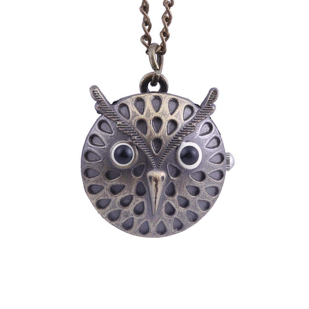 LOOIUEX Vintage Quartz Pocket Watch - Fashionable Lightweight Pendant Watch for Men & Women | Perfect for Steampunk Costumes, Wedding Gifts & Antique Collectors