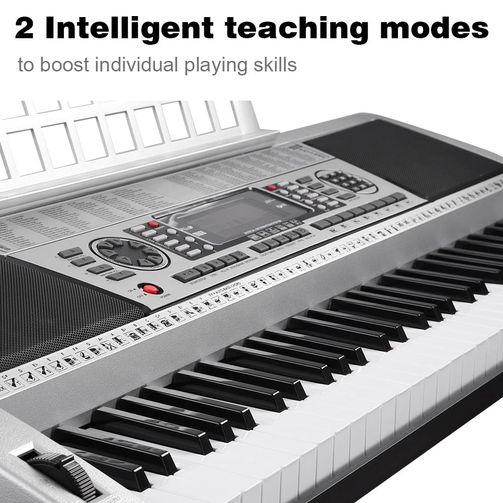 TheLAShop 61-Key Portable Electronic Keyboard Piano MK939 - Ideal for Beginners, Home Practice & Live Performances | Lightweight & Easy to Carry