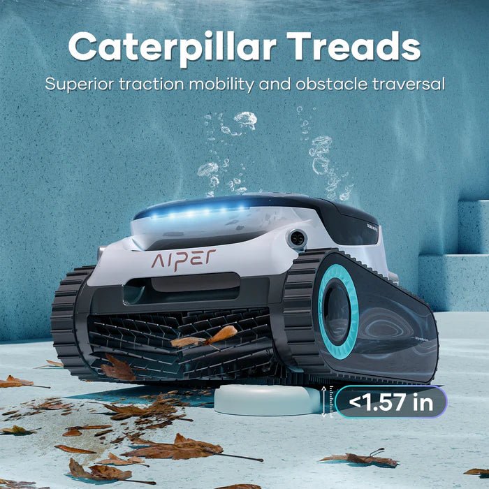 Aiper Scuba N1 Pro Cordless Robotic Pool Cleaner - Automatic Pool Vacuum for Inground & Above Ground Pools - Ideal for Cleaning Leaves, Dirt & Debris in Home Swimming Pools