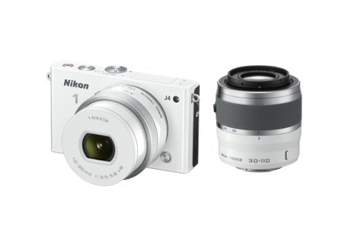 Nikon 1 J4 Mirrorless Digital Camera with 10-30mm Lens - Compact & Lightweight for Travel, Vlogging & Everyday Photography