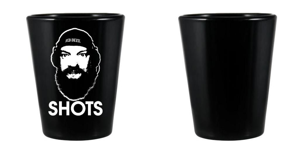 1.5 oz Custom BarConic® Black Shot Glass - Personalized Drinking Glasses for Parties, Bars & Home Use - Ideal for Whiskey, Tequila & Cocktails