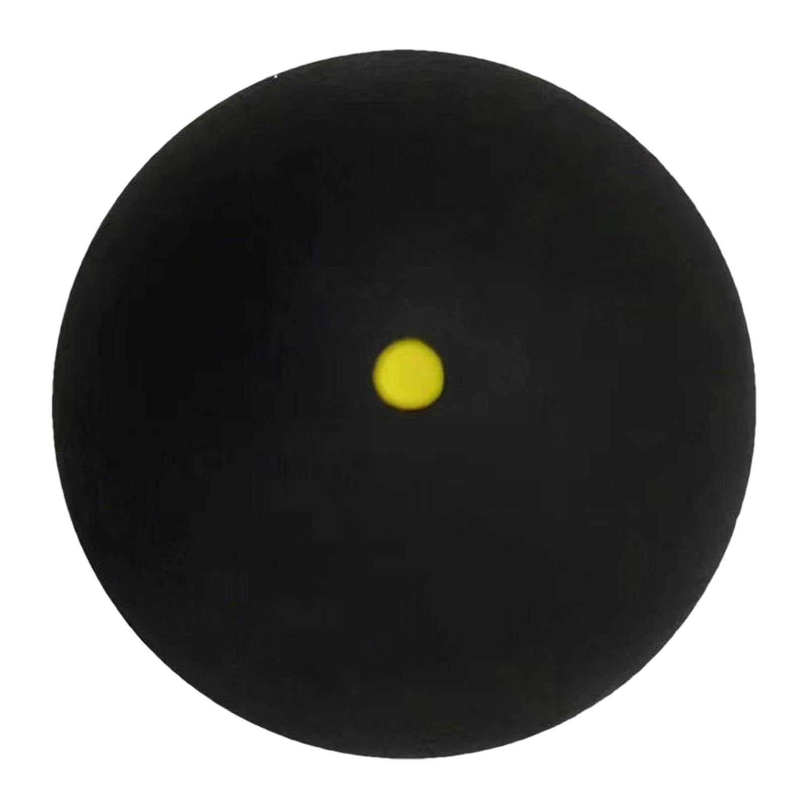 Premium Rubber Squash Balls - Professional Portable Squash Equipment & Racket Balls | Soft Rubber Racquetball Balls with Single Yellow Dot for Easy Control & Stable Bounce | Ideal for Training, Tournaments & Recreational Play for All Skill Levels