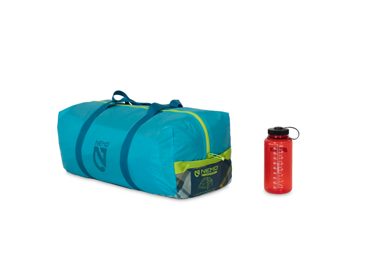 Aurora 6P High-Rise Camping Tent - 6 Person Waterproof Family Dome Tent with Rainfly - Perfect for Backpacking, Hiking & Outdoor Adventures