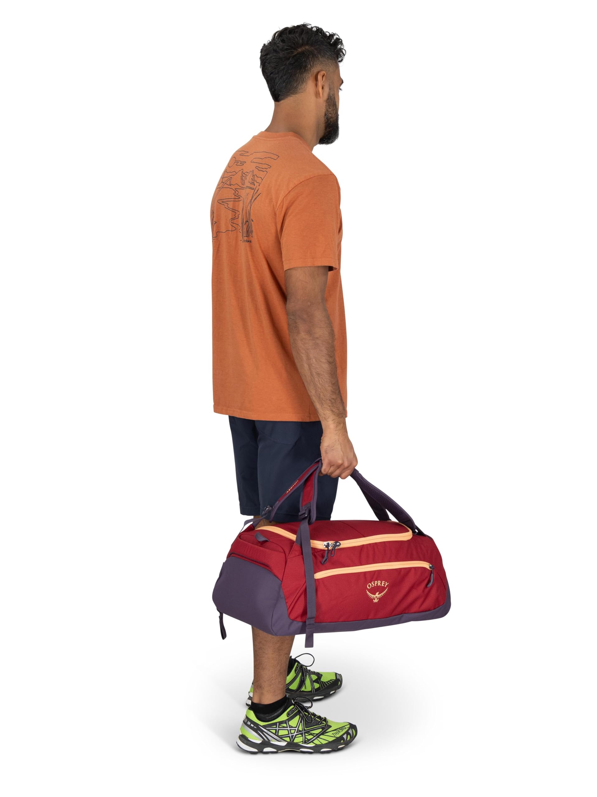 Osprey Daylite 30L Duffel Bag - Lightweight Travel Duffel for Hiking, Camping & Gym - Water-Resistant Carry-On Luggage for Men & Women