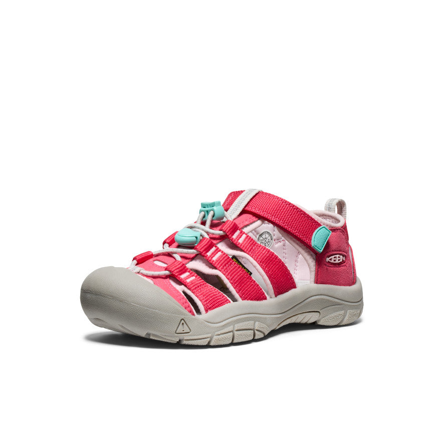 Crocs Big Kids' Newport H2 Sandals - Raspberry/Giggle Pink | Comfortable Water Shoes for Beach, Pool & Outdoor Play