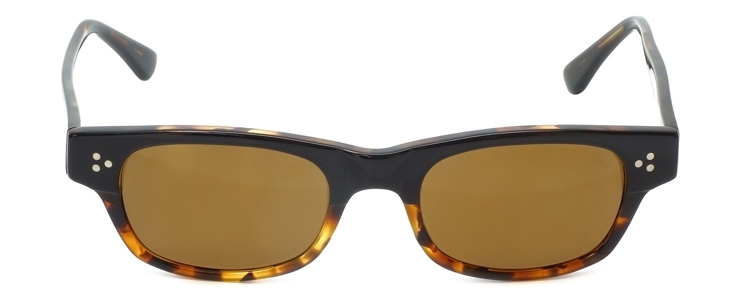 Gilbert Polarized Sunglasses for Men & Women - UV Protection, Anti-Glare, Lightweight (Black/Tortoise/Gold Lenses) - Perfect for Driving, Fishing & Outdoor Activities