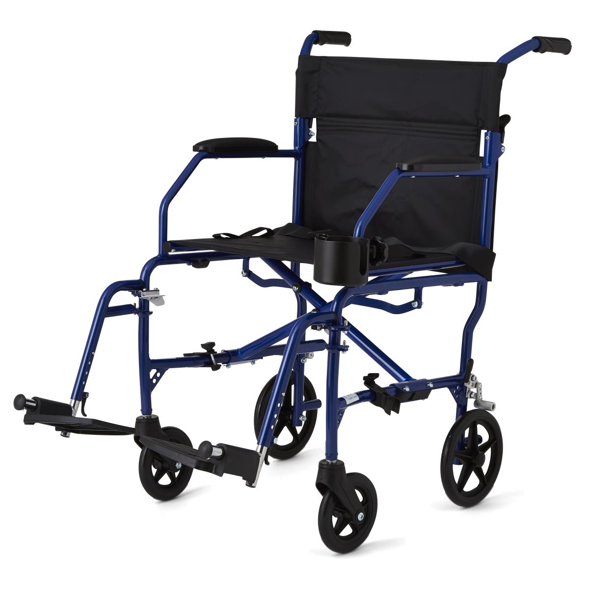 Freedom Ultralight Transport Chair - Lightweight Portable Wheelchair for Seniors & Travel - Foldable Mobility Aid for Airports, Shopping & Outdoor Activities