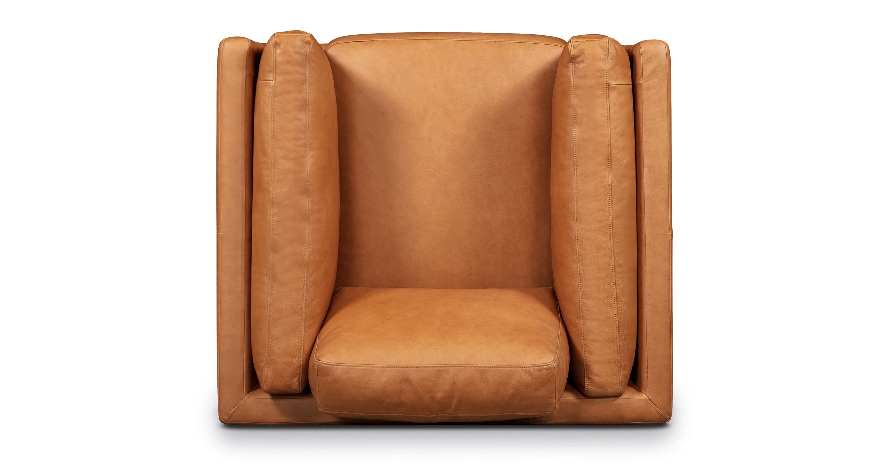 Cadiz Lounge Chair - Modern Accent Chair for Living Room, Bedroom & Office - Comfortable Upholstered Armchair with Wooden Legs - Perfect for Relaxing, Reading & Decorating