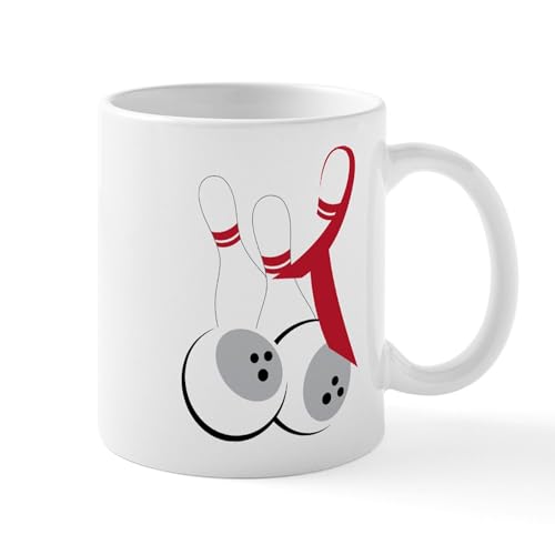 White - Bowling Mug