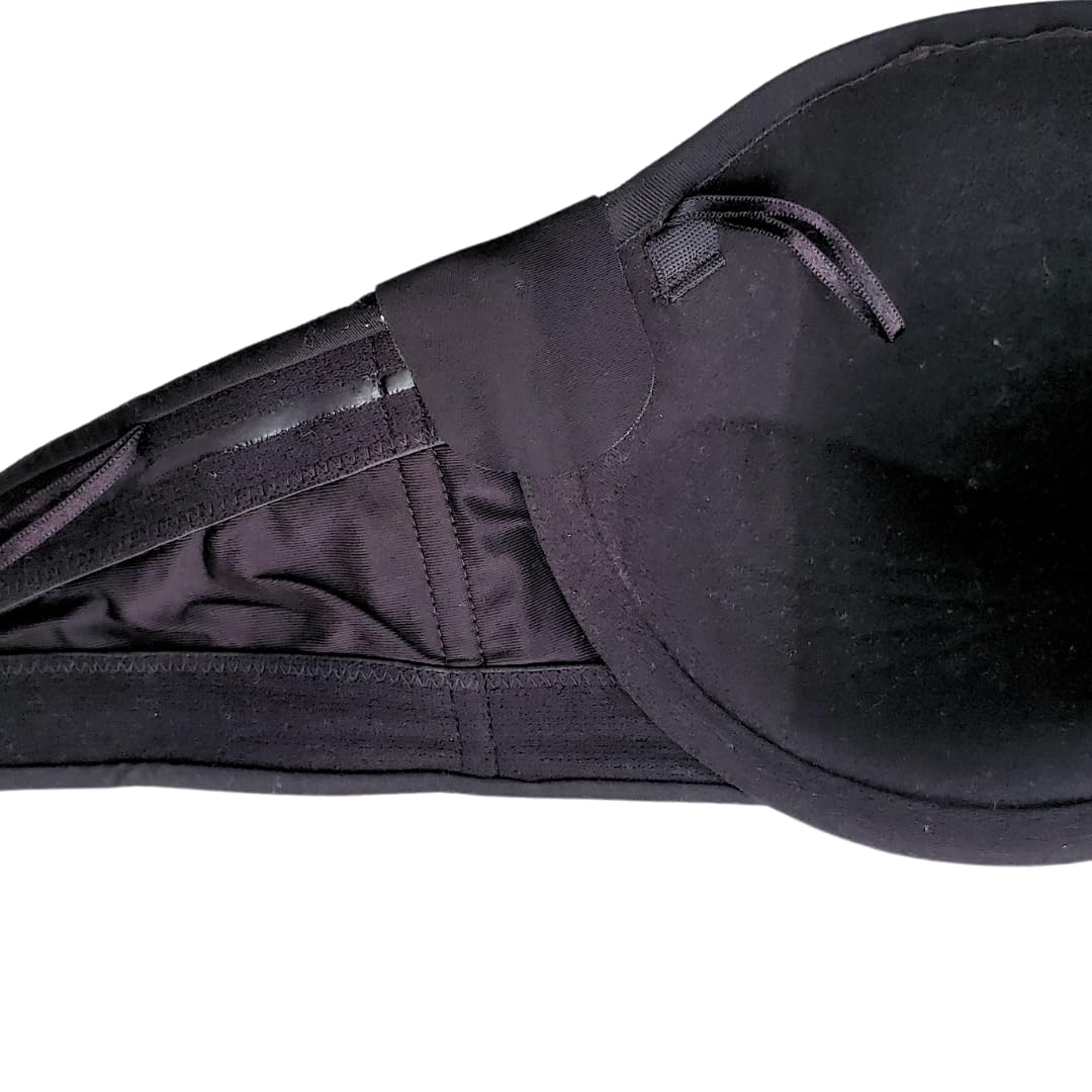 Premium Iron-on Bra Underwire Repair Patches (Black) - Fix Broken Bras & Extend Lingerie Life - Perfect for Everyday Wear & Comfort
