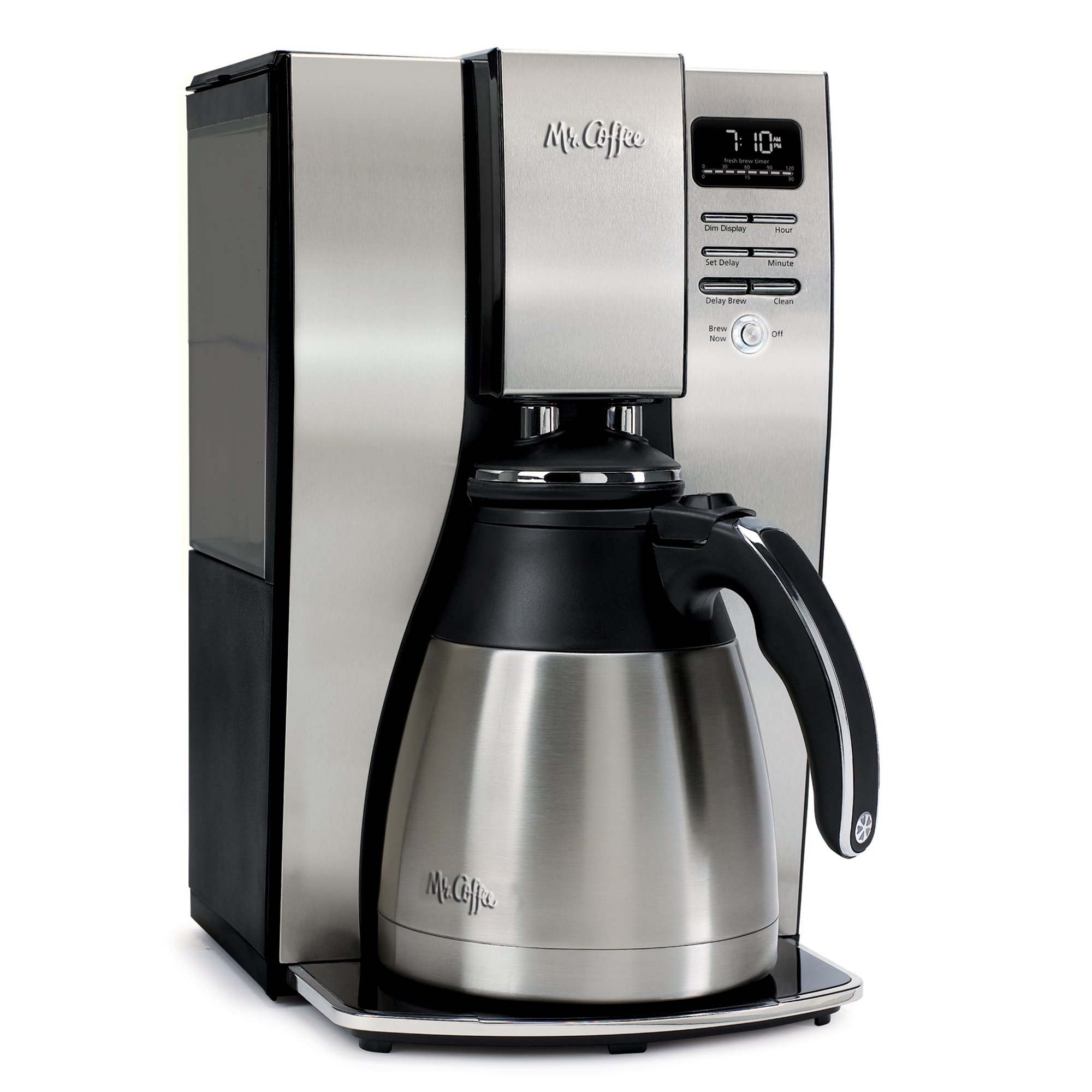 Mr. Coffee BVMC-PSTX95 10-Cup Optimal Brew Thermal Coffee Maker, Stainless Steel - Perfect for Home, Office & Entertaining - Keeps Coffee Hot for Hours
