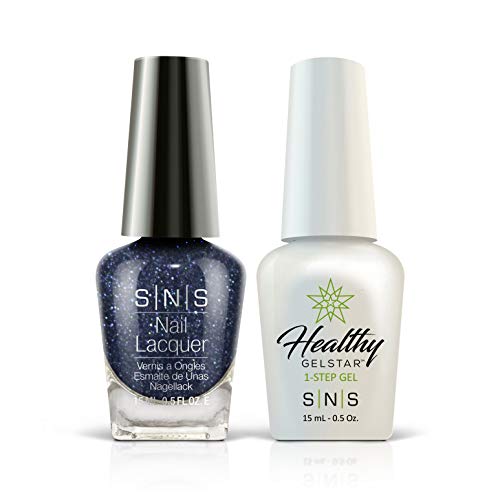 SNS Nails Duo Set - Nail Polish & UV Gel Kit #AC03 | Long-Lasting Manicure for Home & Salon Use