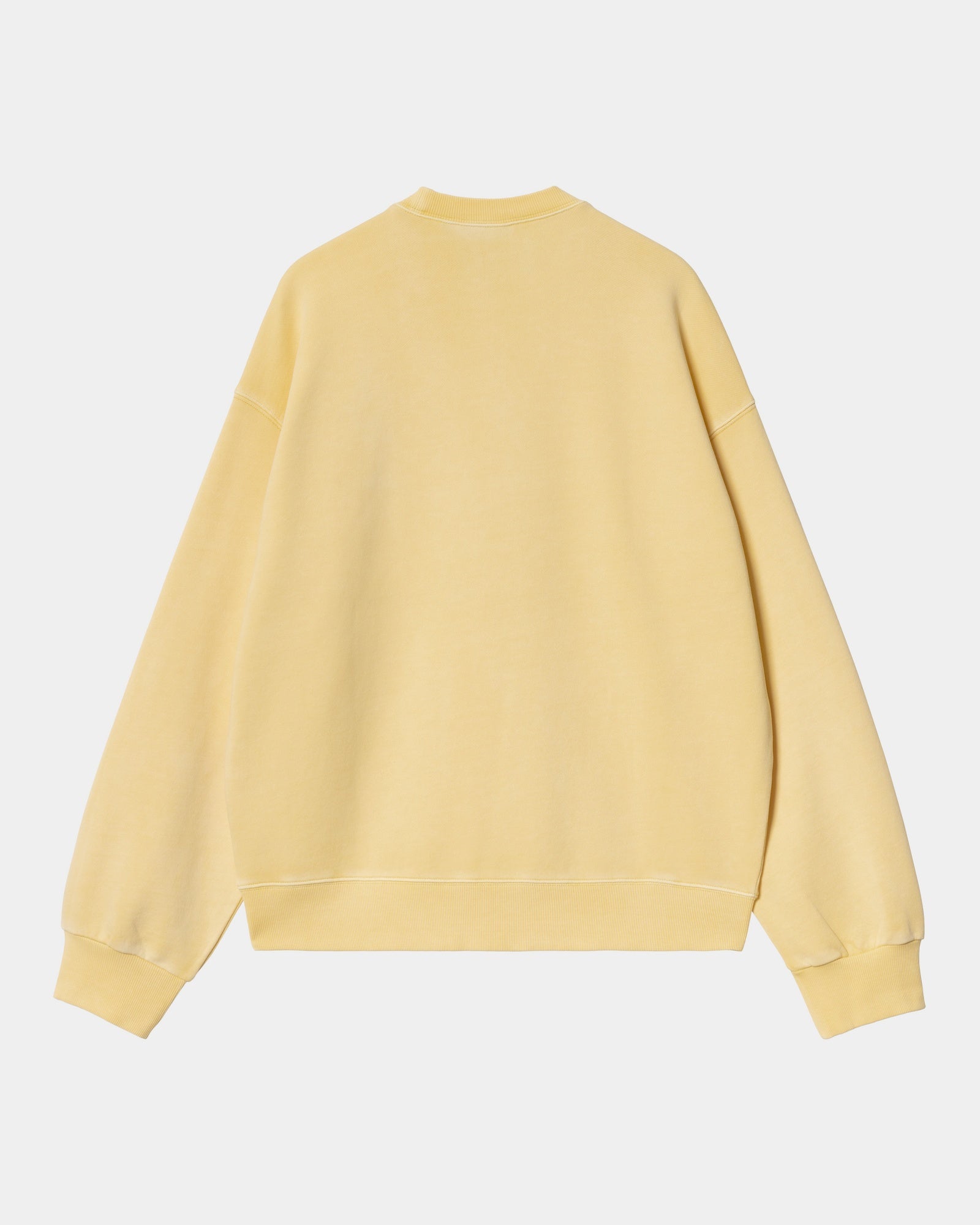 Nelson Sweatshirt for Men & Women | Soft Cotton Hoodie in Air Yellow | Casual Streetwear for Everyday Comfort & Style