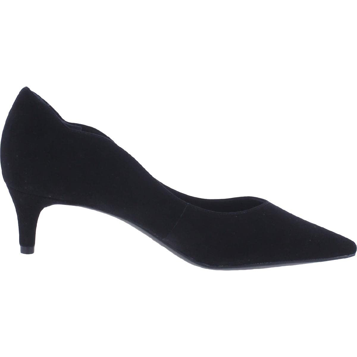 Rockport Women's Noelle Back Scallop Pump - Comfortable Dress Shoes for Work & Formal Occasions | Slip-Resistant & Cushioned for All-Day Wear